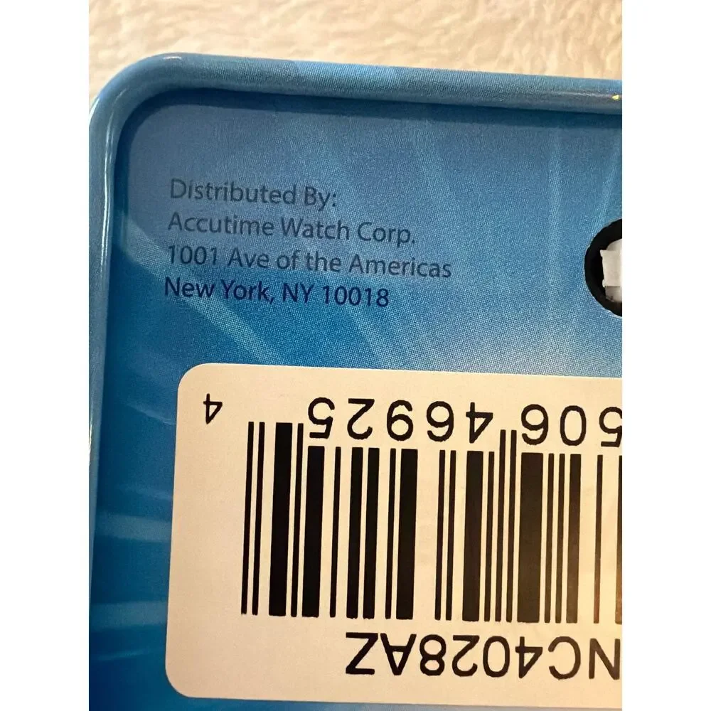 Accutime Sonic The Hedgehog Kids Flashing LCD Digital Watch Blue w/ Tin NEW